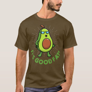 T-shirt C'est une bonne graisse avec une graisse mignonne