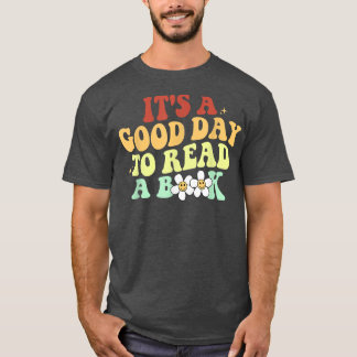 T-shirt c'est une bonne journée de lire un livre rétro tou