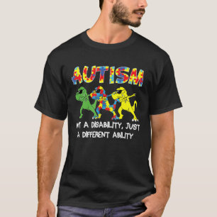 T-shirt C'est une capacité différente Enfants autistes Sen