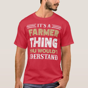 T-shirt C'est une chose agricole que vous ne comprendriez 