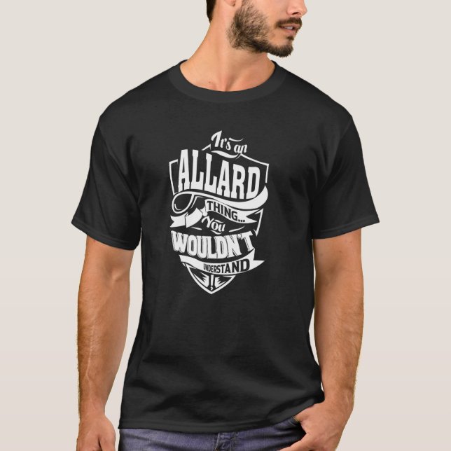T-shirt C'est une chose ALLARD (Devant)