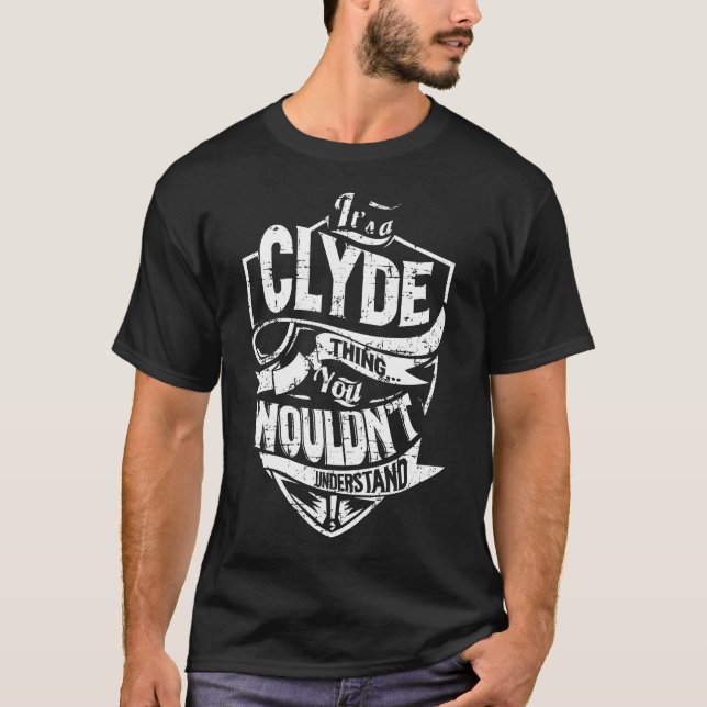T-shirt C'est une chose CLYDE (Devant)