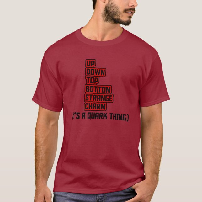 T-shirt C'est UNE CHOSE de QUARK (Devant)
