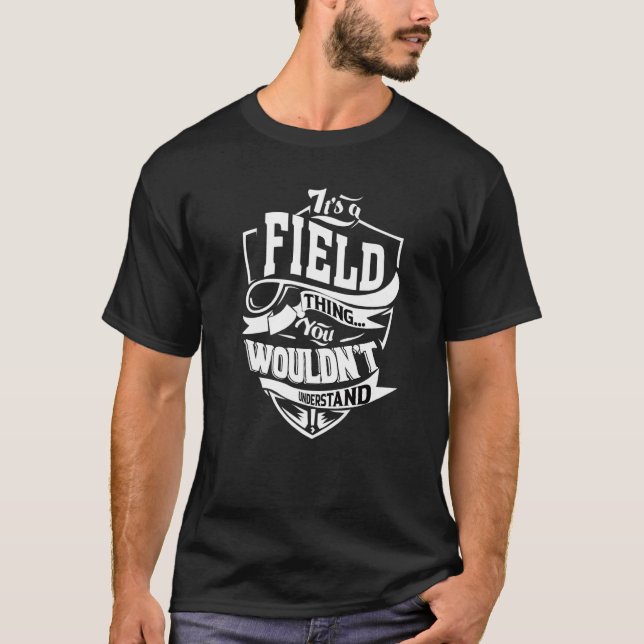 T-shirt C'est une chose de terrain (Devant)