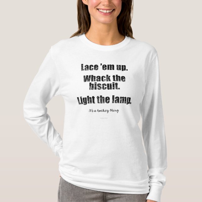 T-shirt C'est une chose d'hockey (Devant)