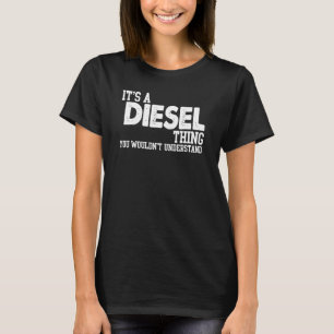 T-shirt C'est une chose Diesel - Drôle mécanique Diesel