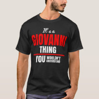 C'est une chose Giovanni que vous ne comprendriez