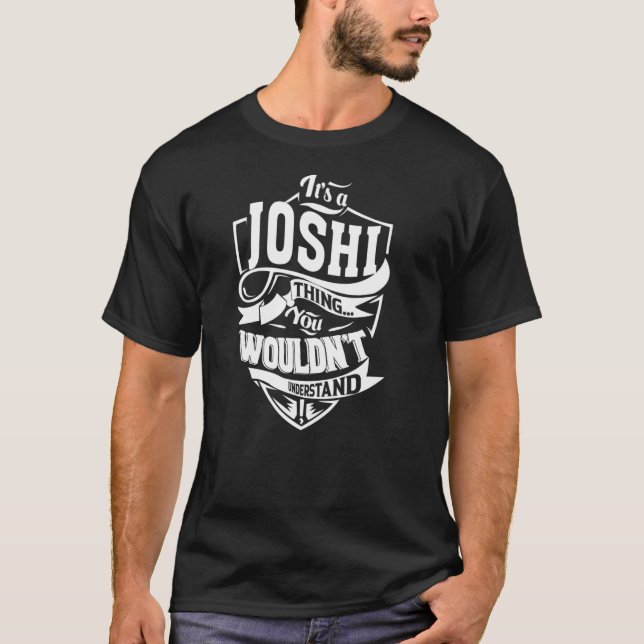 T-shirt C'est une chose JOSHI (Devant)