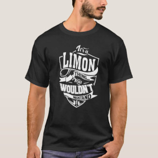 T-shirt C'est une chose LIMON