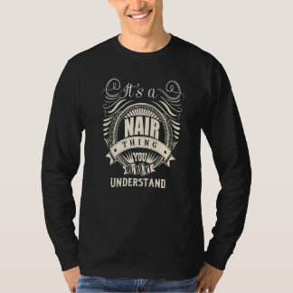T-shirt C'Est Une Chose Nair Que L'On Ne Comprend Pas