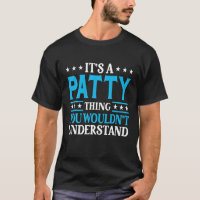 C'est une chose patty qui ne comprendrait pas le n