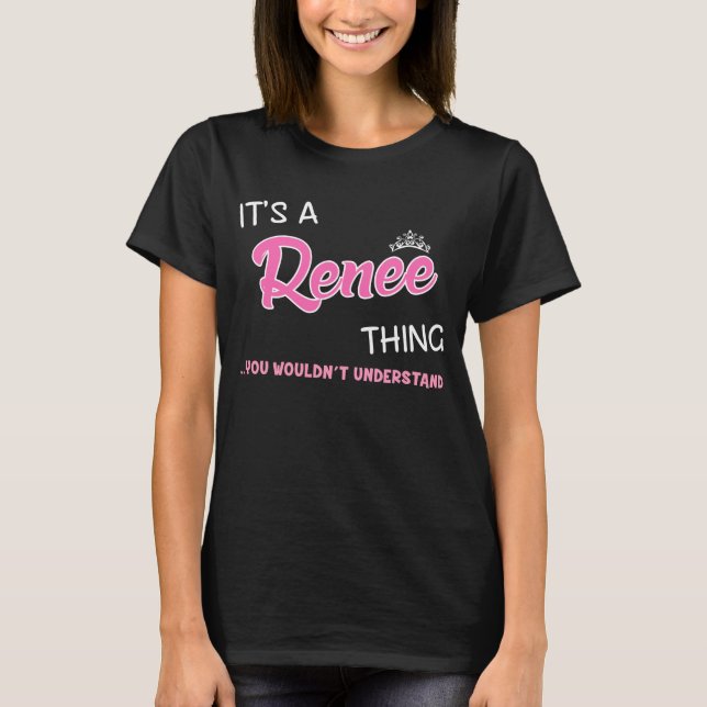T-shirt C'est une chose que tu ne comprendrais pas (Devant)