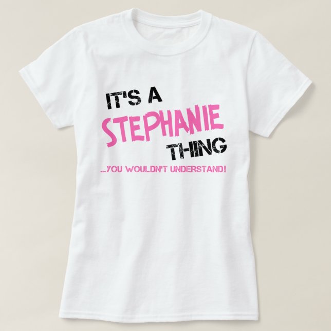 T-shirt C'est une chose que tu ne comprendrais pas (Design devant)