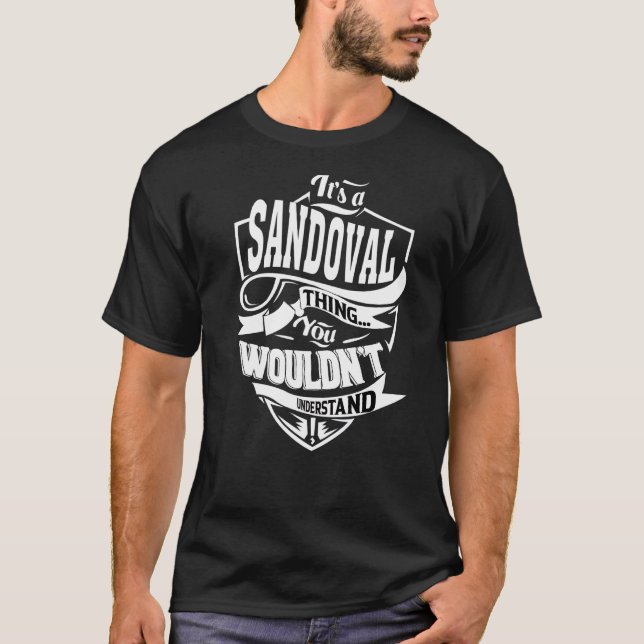 T-shirt C'est une chose Sandoval (Devant)