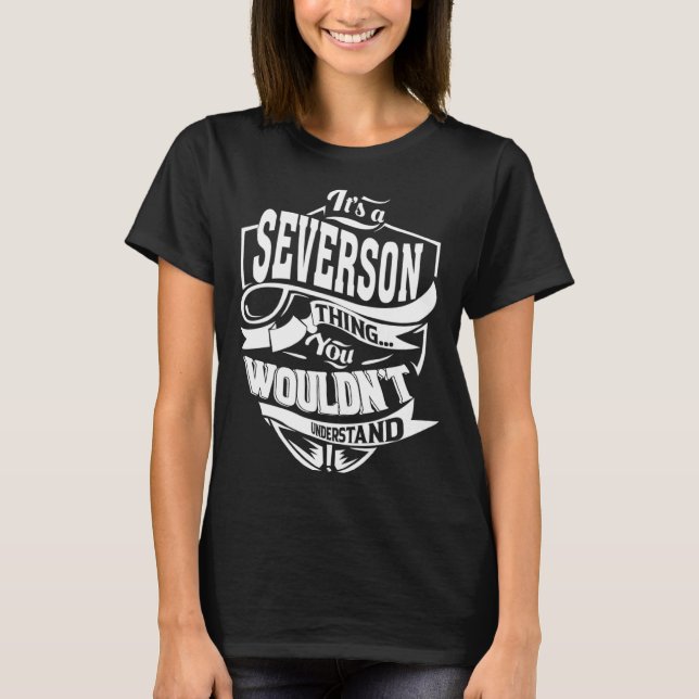 T-shirt C'est une chose SEVERSON (Devant)