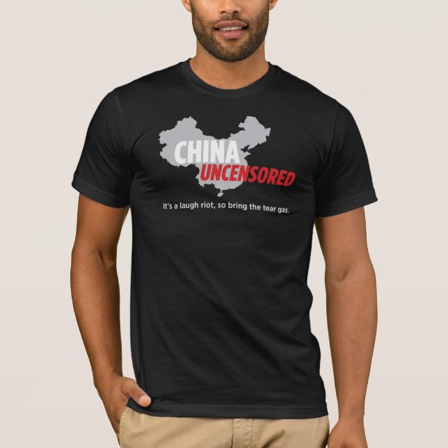 T-Shirt - C'est une émeute au rire (Devant)