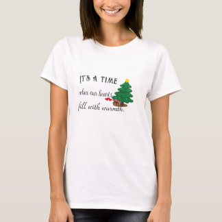 T-shirt C'est une époque où nos coeurs se remplissent de c
