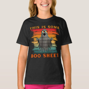 T-shirt C'est une feuille de livre drôle halloween fantôme