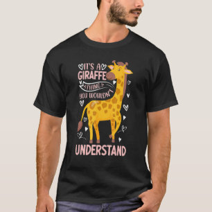T-shirt C'est une girafe que tu ne comprendrais pas I G