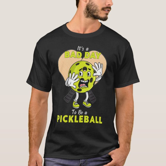 T-shirt C'est une mauvaise journée d'être un joueur de bas (Devant)