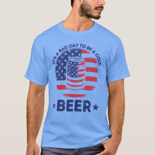T-shirt C'est une mauvaise journée pour être une bière fro
