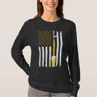 T-shirt C'est une mauvaise journée pour une bière Boire