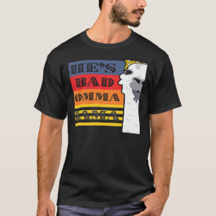 T-shirt C'est une mauvaise lama maman pour femmes animal r