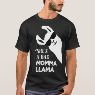 T-shirt C'est une mauvaise maman Llama Mama 2
