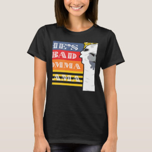 T-shirt C'est une Mauvaise Momma Llama pour Femme Animal R