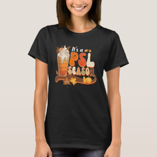 T-shirt C'Est Une Saison Psl Retro Citrouille Spice Fall V