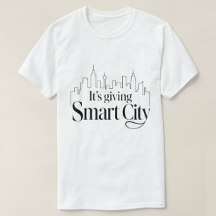 T-shirt C'est une ville intelligente