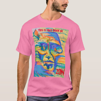 T-shirt C'est votre cerveau sur Zon !
