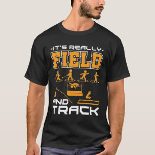 T-shirt C'est Vraiment Field et Track Thrower Jumper 