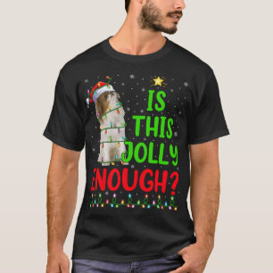 T-shirt Cet Arbre De Noël Drôle Est Ce Chin Japonais Assez