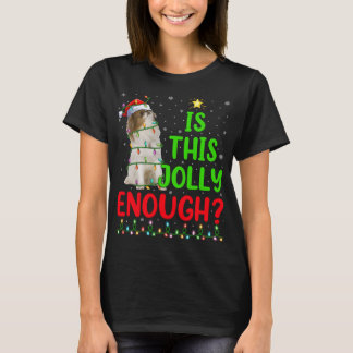 T-shirt Cet Arbre De Noël Drôle Est Ce Chin Japonais Assez