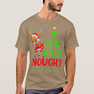 T-shirt Cet Arbre De Noël Drôle Est Ce Jolly Assez Cerf Ch