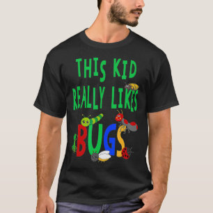 T-shirt Cet Enfant Aime Vraiment Les Bugs
