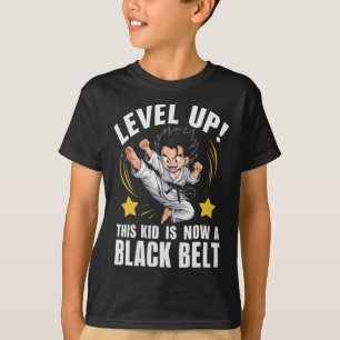 T-shirt Cet Enfant Est Aujourd'Hui Un Noir Karate Hapkido
