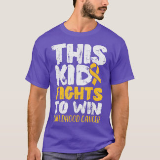 T-shirt Cet Enfant Lutte Pour Gagner La Danse De L'Enfance