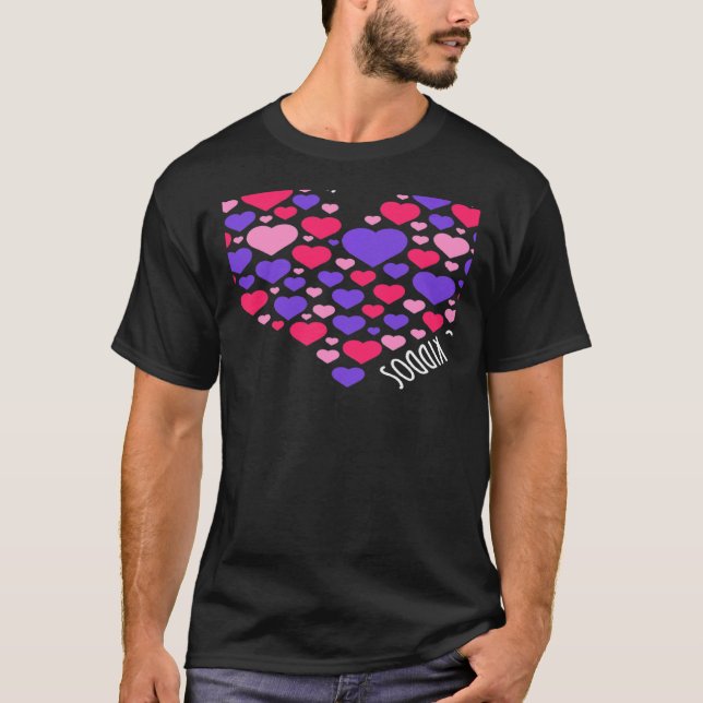 T-shirt Cet Enseignant aime ses Valentines Jour 4e Année S (Devant)