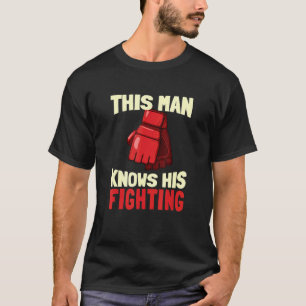 T-shirt Cet Homme Connaît Son Combat Contre Le Jiu Ji Brés
