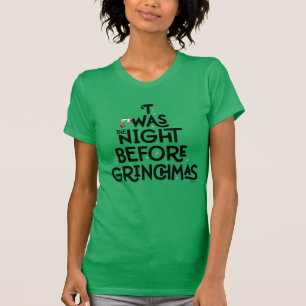 T-shirt 'C'était la nuit avant Grinchmas