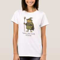 C'ÉTAIT La Sorcière Grenouille Magicien Drôle 'Tis
