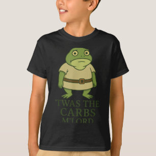 T-shirt C'Était Le Mlord Carbs Funny Frog Meme Médiéval