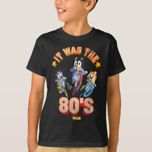 T-shirt C'Était Le Vélo Homme Bluy Papa Retro 80s