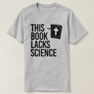 T-shirt Cette Bible manque de science