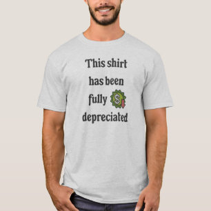 T-shirt Cette Chemise A Été Entièrement Dépréciée Comptabl