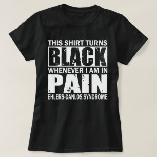 T-shirt Cette Chemise Tourne Noire EDS Sensibilisation