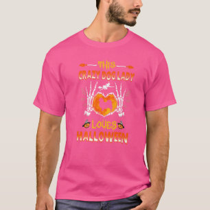 T-shirt Cette Dame de Chien fou L'Espagnol Tibétain Aime H