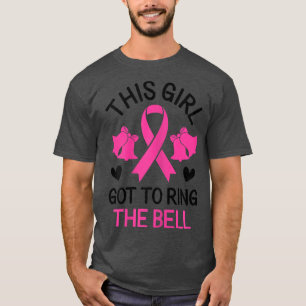 T-shirt Cette fille a fait sonner la Bell Chemo Grad Breas